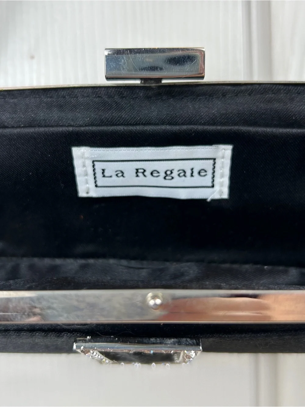 Vintage La Regale Satin Clutch Purse